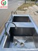 CHẬU RỬA INOX 2 HỌNG VUÔNG