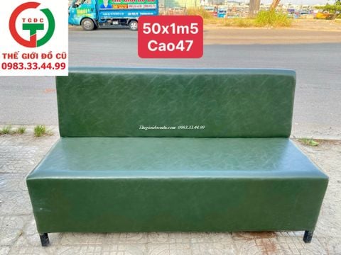 GHẾ SOFA BĂNG ĐỆM DA