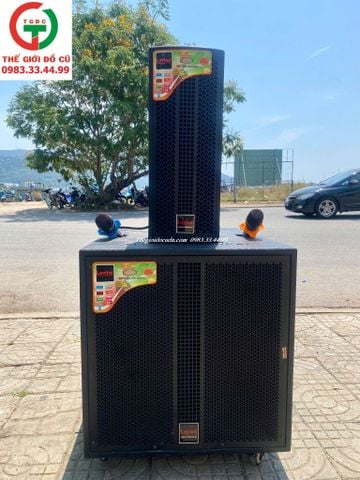 BỘ LOA LOVINA KÈM 2 MIC KHÔNG DÂY