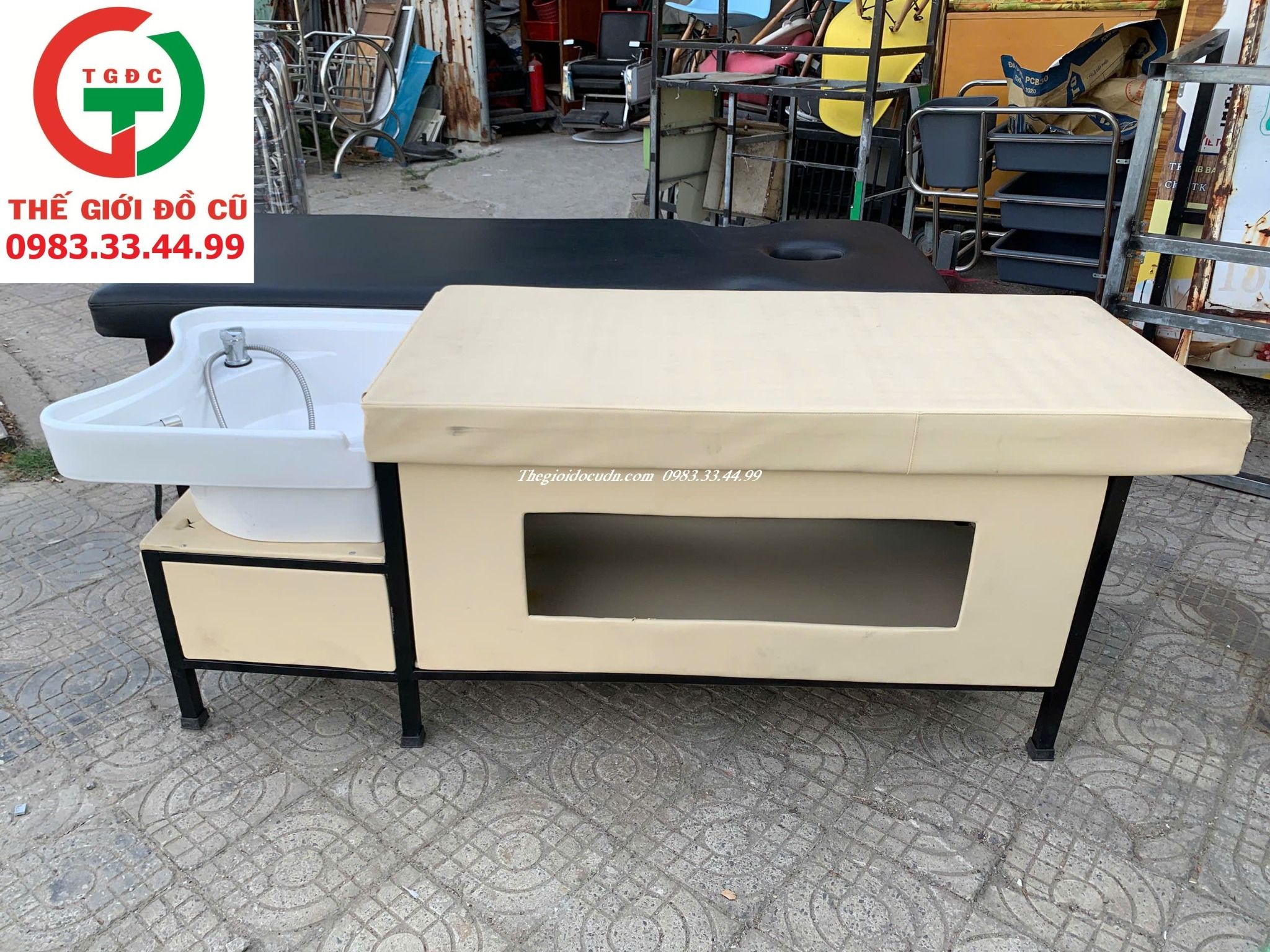 GIƯỜNG GỘI ĐẦU DƯỠNG SINH