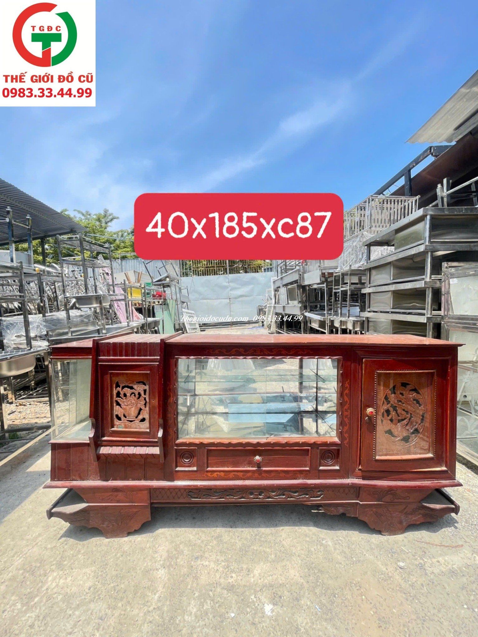 TỦ BUFFET GỖ HƯƠNG