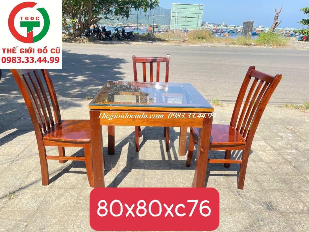 BỘ BÀN GHẾ ĂN GỖ HƯƠNG