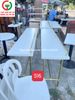BÀN CAFE BĂNG MÀU TRẮNG