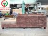 BỘ SOFA GÓC MÀU XÁM NÂU VẢI NHUNG KHUNG GỖ