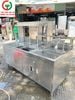 QUẦY PHA CHẾ INOX LIỀN KỆ