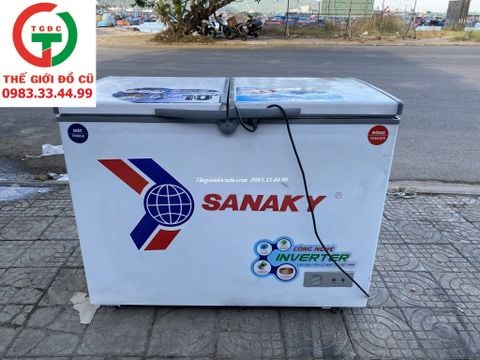 TỦ ĐÔNG MÁT SANAKY INVERTER 2 CÁNH VH-4099W3