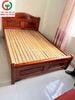 GIƯỜNG GỖ 1M4