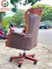 GHẾ XOAY DA KHUNG GỖ DÀNH CHO GIÁM ĐỐC