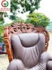 GHẾ XOAY DA KHUNG GỖ DÀNH CHO GIÁM ĐỐC