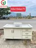 TỦ RỬA LAVABO MẶT ĐÁ GỖ TỰ NHIÊN