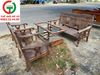 BỘ SALON GỖ XƯA