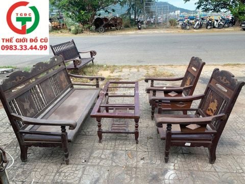 SALON GỖ THẺ XƯA