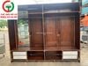 TỦ ÁO QUẦN 4 CÁNH GỖ HƯƠNG ĐÁ