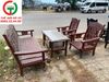 BỘ SALON GỖ XƯA