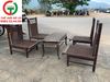 BÀN GHẾ GỖ NAN XƯA