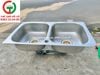 CHẬU RỨA INOX 2 HỌNG