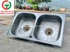 CHẬU RỨA INOX 2 HỌNG