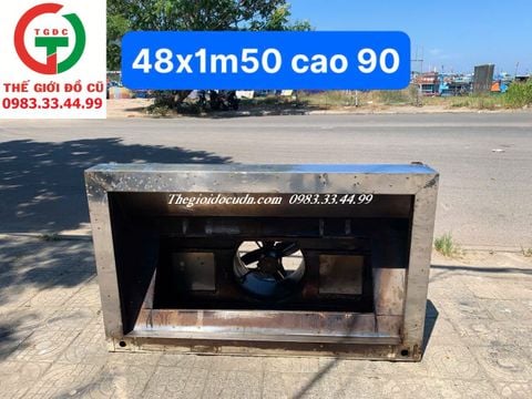 MÁNG HÚT KHÓI INOX CÓ QUẠT HÚT