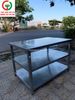 KỆ INOX 3 TẦNG
