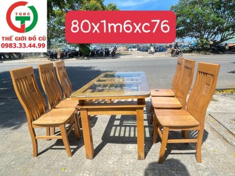 BỘ BÀN GHẾ ĂN GIA ĐÌNH 6 THÀNH VIÊN