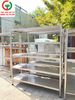 KỆ INOX 5 TẦNG MÂM TO DÀY