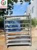 KỆ BẾP INOX - KỆ INOX 8 TẦNG - KỆ RA MÓN