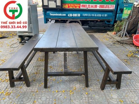 BÀN GHẾ BĂNG GỖ NHÀ HÀNG