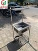 CHẬU RỬA 1 HỌNG LIỀN KỆ