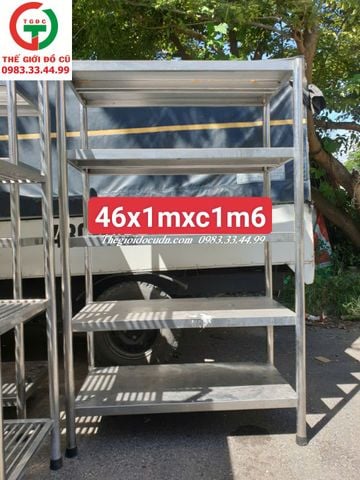 KỆ BẾP INOX 5 TẦNG