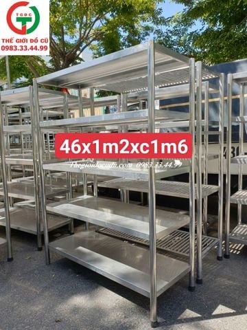 KỆ BẾP INOX 5 TẦNG