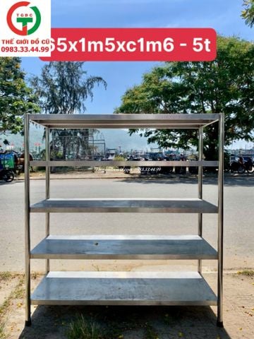 KỆ INOX 5 TẦNG