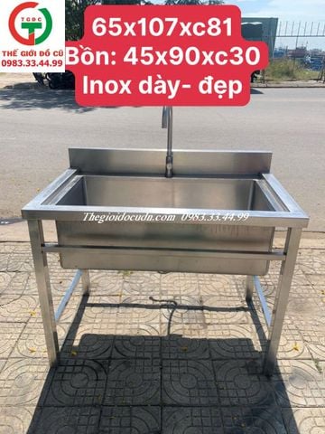 CHẬU RỬA INOX 1 HỌNG