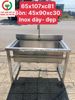 CHẬU RỬA INOX 1 HỌNG
