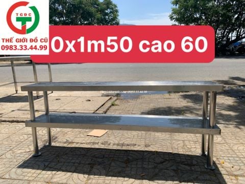 KỆ BÀN CHẾ BIẾN INOX