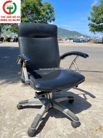GHẾ XOAY ĐỆM DA CAO CẤP