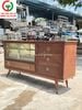 KỆ TỦ BUFFET GỖ GÕ VÁN MỸ CHÂN ĐỒNG XƯA