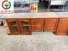 GIAN TỦ GỖ BẾP TRÊN