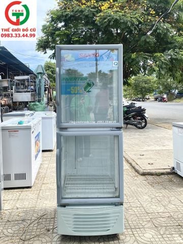 TỦ MÁT SANYO INVERTER 2 CÁNH ĐỨNG