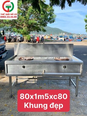 BẾP KHÈ INOX 2 HỌNG