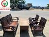 BỘ BÀN GHẾ SALON GỖ TAY CUỐN XƯA