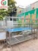 BÀN CHẾ BIẾN INOX LIỀN KỆ
