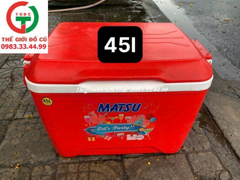 THÙNG ĐÁ NHỰA 45L