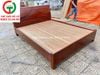 GIƯỜNG GỖ CHÂN THẤP 1M6