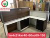 QUẦY THU NGÂN LỄ TÂN GỖ MDF