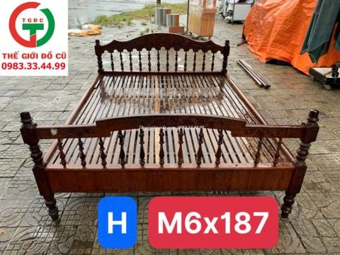 GIƯỜNG GỖ TIỆN XƯA