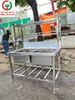 CHẬU RỬA INOX 2 HỌNG VUÔNG