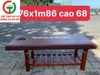 GIƯỜNG SPA MÁT XA KHUNG CHÂN GỖ