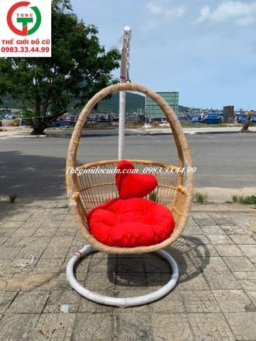 XÍCH ĐU LỒNG MÂY NHỰA KHUNG SẮT