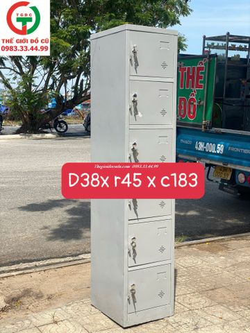 TỦ LOCKER SẮT 6 Ô
