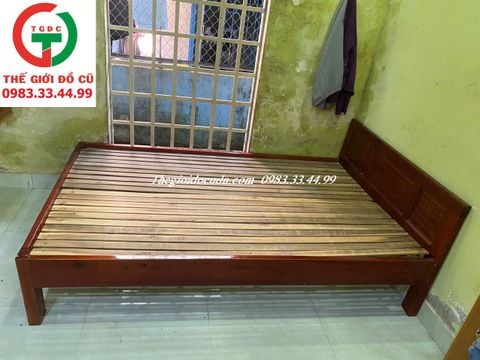 GIƯỜNG GỖ 1m2